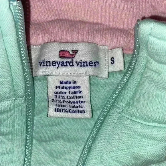 Vineyard Vines quilted quarter zip - Picture 5 of 5